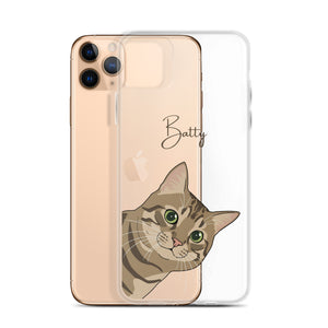 Cartoon Pet Clear Case for iPhone