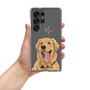Cartoon Pet Clear Case for Samsung