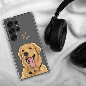 Cartoon Pet Clear Case for Samsung