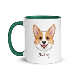 Cartoon Pet Mug with Color Inside