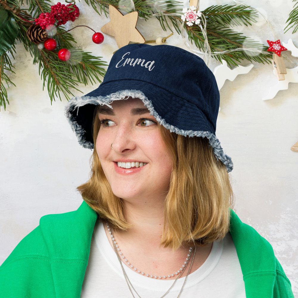Denim Bucket Hat