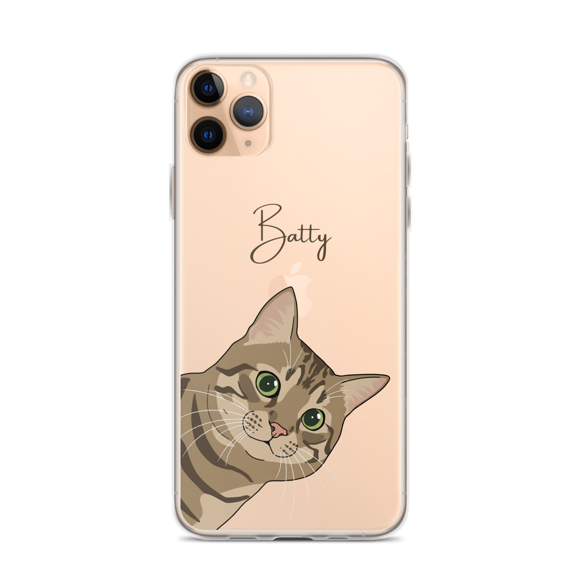 Cartoon Pet Clear Case for iPhone