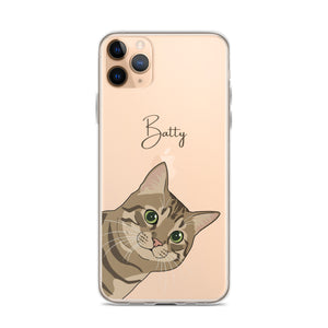Cartoon Pet Clear Case for iPhone