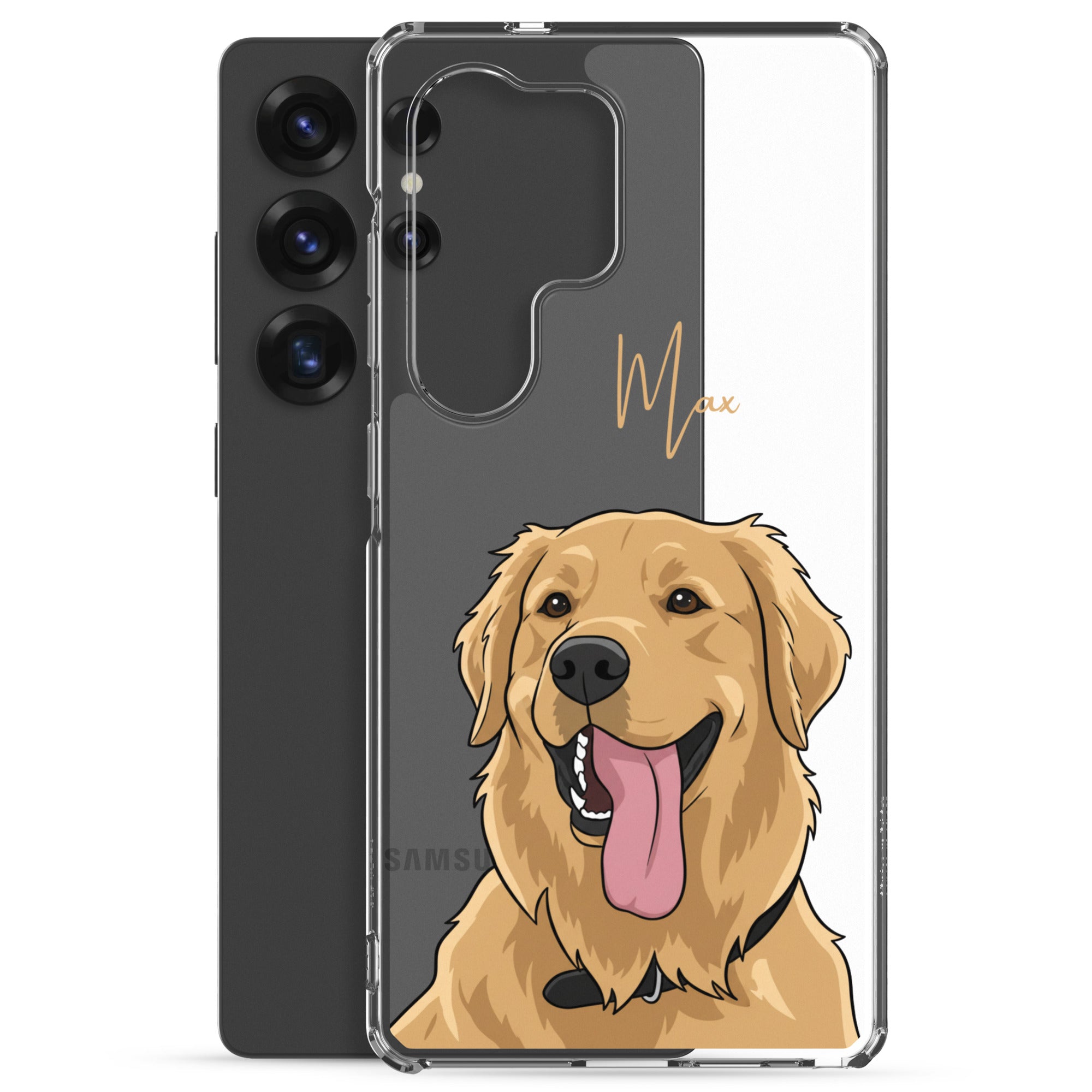 Cartoon Pet Clear Case for Samsung