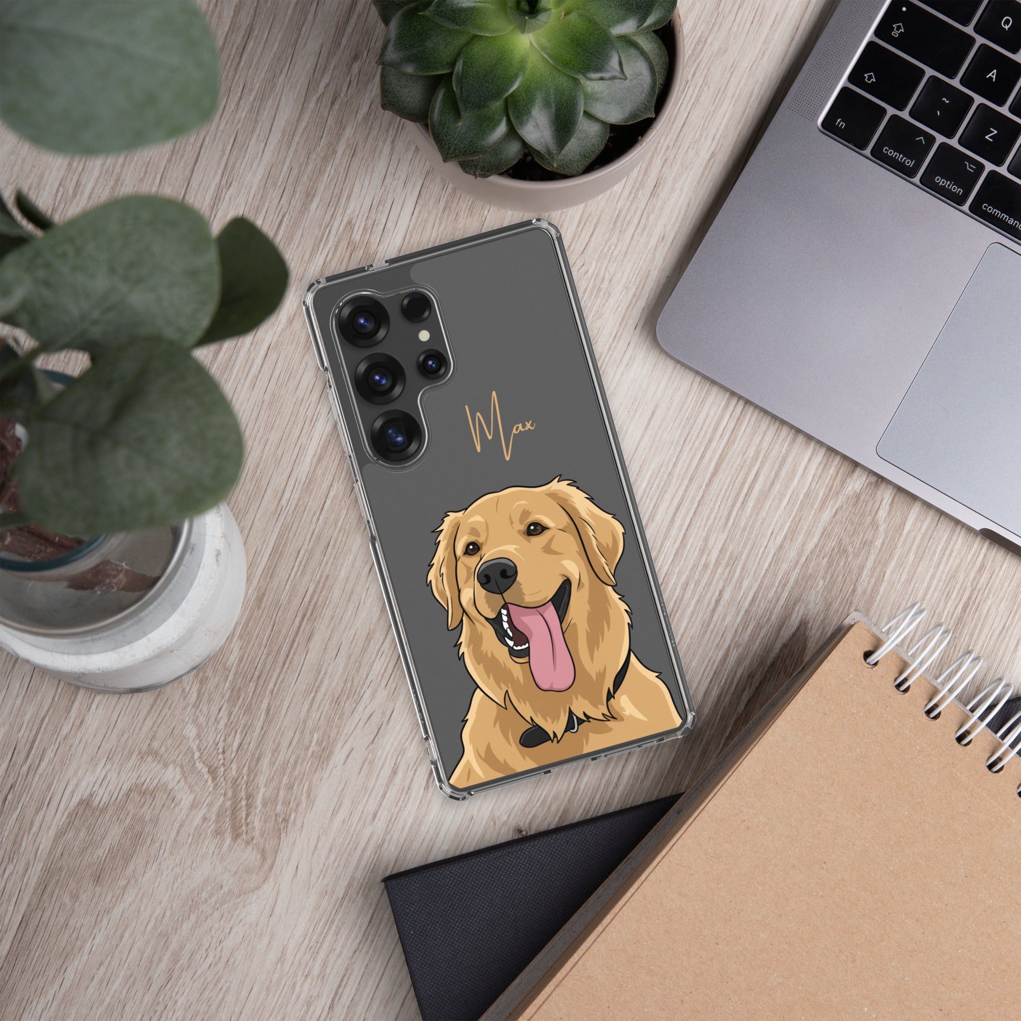 Cartoon Pet Clear Case for Samsung