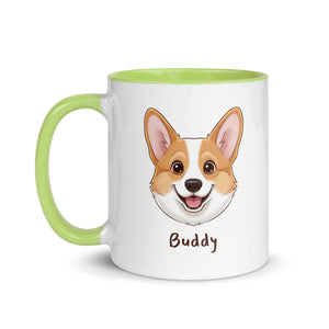 Cartoon Pet Mug with Color Inside