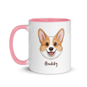 Cartoon Pet Mug with Color Inside